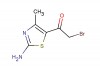 1-(2-amino-4-methylthiazol-5-yl)-2-bromoethanone