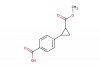 4-(2-(methoxycarbonyl)cyclopropyl)benzoic acid