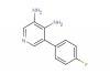 5-(4-fluorophenyl)pyridine-3,4-diamine