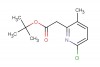 tert-butyl 2-(6-chloro-3-methylpyridin-2-yl)acetate