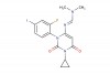 (E)-N'-(1-cyclopropyl-3-(2-fluoro-4-iodophenyl)-2,6-dioxo-1,2,3,6-tetrahydropyrimidin-4-yl)-N,N-dimethylformimidamide