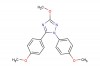 3-methoxy-1,5-bis(4-methoxyphenyl)-1H-1,2,4-triazole