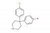 4-(4-bromophenyl)-4-(4-chlorophenyl)piperidine