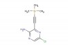 5-chloro-3-((trimethylsilyl)ethynyl)pyrazin-2-amine