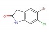 5-bromo-6-chloro-1,3-dihydro-2H-indol-2-one