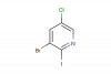 3-bromo-5-chloro-2-iodopyridine