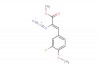 methyl 2-azido-3-(3-fluoro-4-methoxyphenyl)acrylate