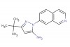 3-(tert-butyl)-1-(isoquinolin-7-yl)-1H-pyrazol-5-amine