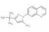 3-(tert-butyl)-1-(quinolin-7-yl)-1H-pyrazol-5-amine