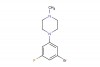 1-(3-bromo-5-fluorophenyl)-4-methylpiperazine