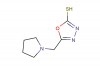5-(pyrrolidin-1-ylmethyl)-1,3,4-oxadiazole-2-thiol