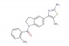(5-(2-amino-5-methylthiazol-4-yl)indolin-1-yl)(o-tolyl)methanone