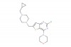 4-(2-chloro-6-((4-(cyclopropylmethyl)piperazin-1-yl)methyl)thieno[3,2-d]pyrimidin-4-yl)morpholine