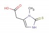 2-(3-methyl-2-thioxo-2,3-dihydro-1H-imidazol-4-yl)acetic acid