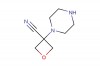 3-(piperazin-1-yl)oxetane-3-carbonitrile
