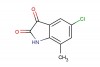 5-chloro-7-methylindoline-2,3-dione