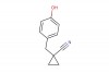 1-(4-hydroxybenzyl)cyclopropanecarbonitrile