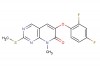 6-(2,4-difluorophenoxy)-8-methyl-2-(methylthio)pyrido[2,3-d]pyrimidin-7(8H)-one