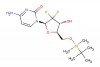 4-amino-1-((2R,4R,5R)-5-((tert-butyldimethylsilyloxy)methyl)-3,3-difluoro-4-hydroxytetrahydrofuran-2-yl)pyrimidin-2(1H)-one