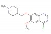 4-chloro-6-methoxy-7-((1-methylpiperidin-4-yl)methoxy)quinazoline