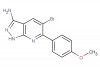5-bromo-6-(4-methoxyphenyl)-1H-pyrazolo[3,4-b]pyridin-3-amine