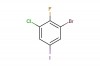 1-bromo-3-chloro-2-fluoro-5-iodobenzene