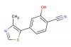 2-hydroxy-4-(4-methylthiazol-5-yl)benzonitrile