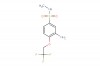 3-amino-N-methyl-4-(2,2,2-trifluoroethoxy)benzenesulfonamide