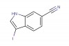 3-iodo-1H-indole-6-carbonitrile