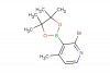 2-bromo-4-methyl-3-(4,4,5,5-tetramethyl-1,3,2-dioxaborolan-2-yl)pyridine