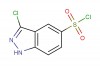 3-chloro-1H-indazole-5-sulfonyl chloride