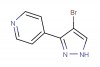 4-(4-bromo-1H-pyrazol-3-yl)pyridine
