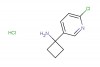 1-(6-chloropyridin-3-yl)cyclobutanamine hydrochloride