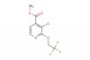methyl 3-chloro-2-(2,2,2-trifluoroethoxy)isonicotinate