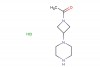 1-(3-(piperazin-1-yl)azetidin-1-yl)ethanone hydrochloride