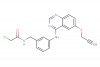 2-chloro-N-(3-((6-(prop-2-yn-1-yloxy)quinazolin-4-yl)amino)benzyl)acetamide