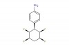 benzenamine, 4-[(2S,3R,5S,6R)-2,3,5,6-tetrafluorocyclohexyl]-, rel-