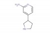4-(pyrrolidin-3-yl)pyridin-2-amine