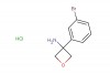 3-(3-bromophenyl)oxetan-3-amine hydrochloride