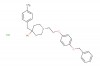 1-(2-(4-(benzyloxy)phenoxy)ethyl)-4-(4-methylbenzyl)piperidin-4-ol hydrochloride