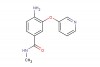 4-amino-N-methyl-3-(pyridin-3-yloxy)benzamide