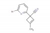 1-(6-bromopyridin-2-yl)-3-methylcyclobut-2-ene-1-carbonitrile