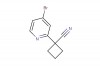 1-(4-bromopyridin-2-yl)cyclobutane-1-carbonitrile