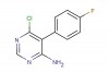 6-chloro-5-(4-fluorophenyl)-4-pyrimidinamine