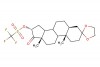 (5S,10S,13S,16R)-10,13-dimethyl-17-oxohexadecahydrospiro[cyclopenta[a]phenanthrene-3,2'-[1,3]dioxolan]-16-yl trifluoromethanesulfonate