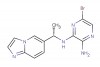 (S)-6-bromo-N2-(1-(imidazo[1,2-a]pyridin-6-yl)ethyl)pyrazine-2,3-diamine