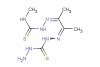 (2Z)-2-(3-(2-(hydrazinecarbonothioyl)hydrazono)butan-2-ylidene)-N-methylhydrazinecarbothioamide