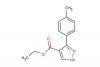 ethyl 3-(p-tolyl)-1H-pyrazole-4-carboxylate