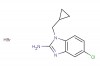 5-chloro-1-(cyclopropylmethyl)-1H-benzo[d]imidazol-2-amine hydrobromide