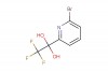1-(6-bromopyridin-2-yl)-2,2,2-trifluoroethane-1,1-diol
